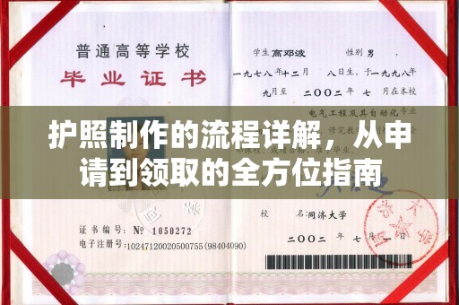 秦汉护照制作的流程详解，从申请到领取的全方位指南